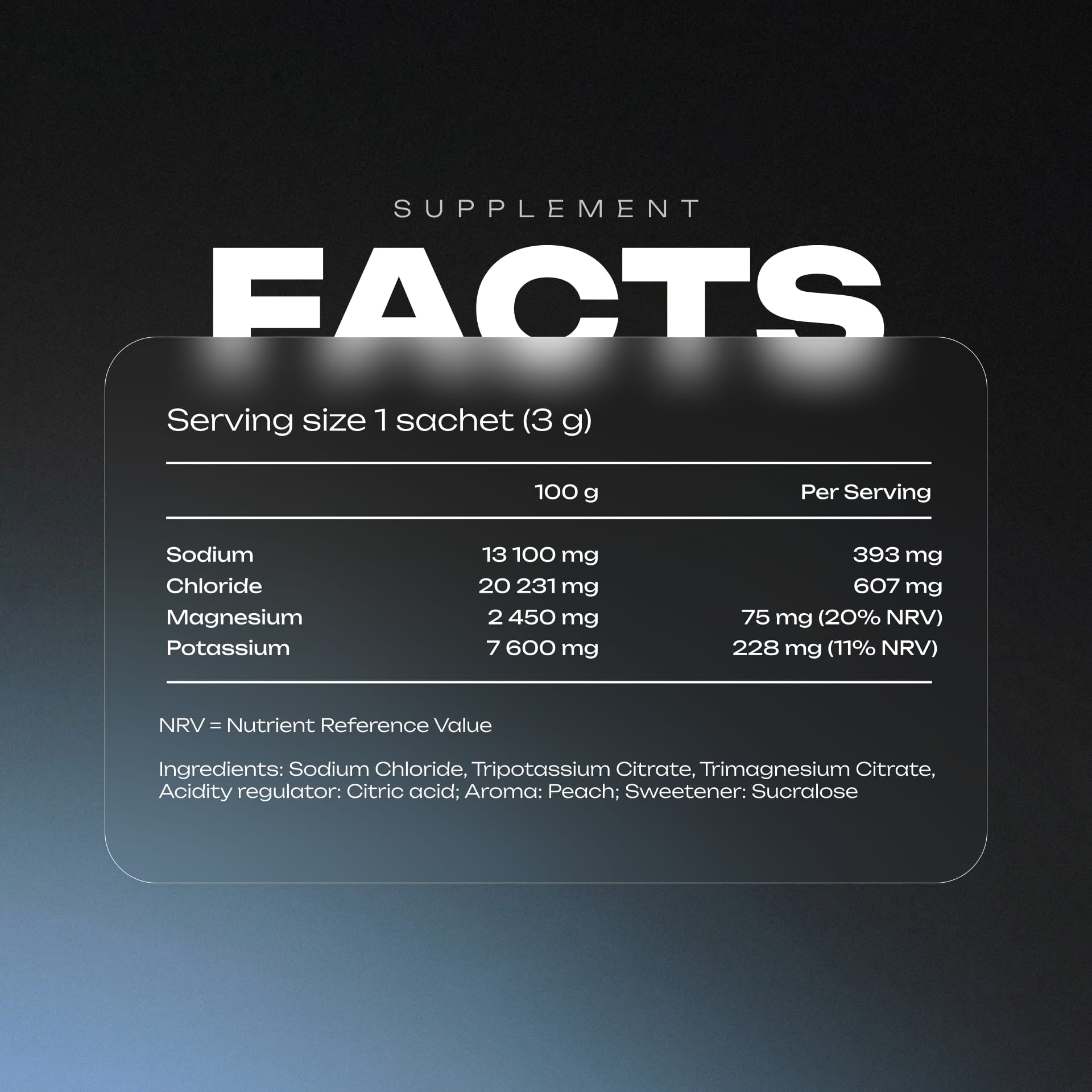 30x Electrolyte Sticks