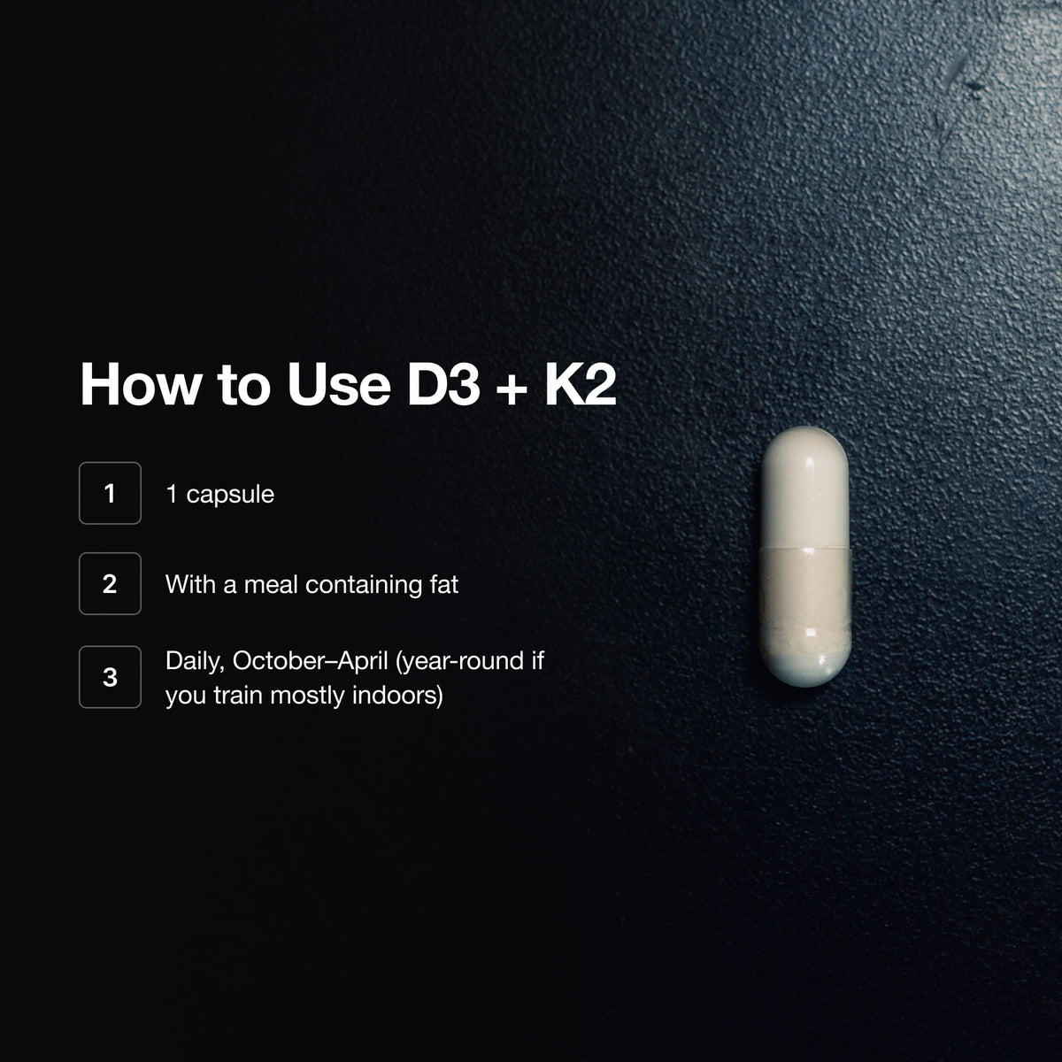 Complex Vitamin D3+K2 MK-7