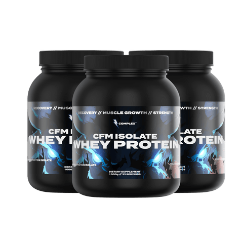 3x Complex CFM Whey Protein Isolate