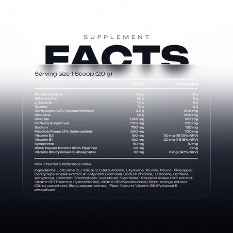 Complex Titan Pre-workout