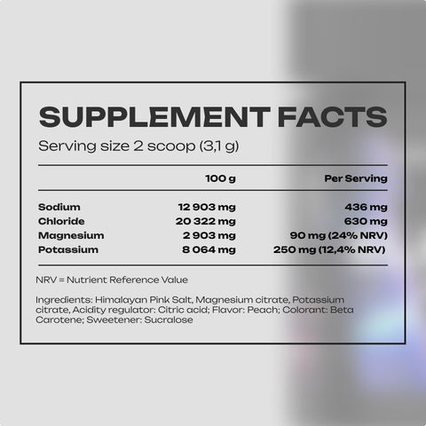 Complex Electrolyte Hydration Drink