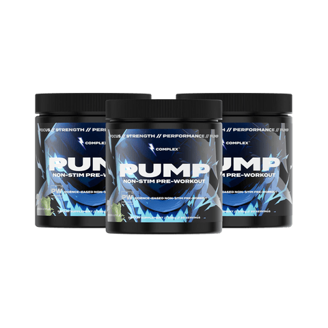 3x Complex Pump Non-Stim Pre-workout