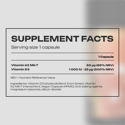 Complex Vitamin D3+K2 MK-7