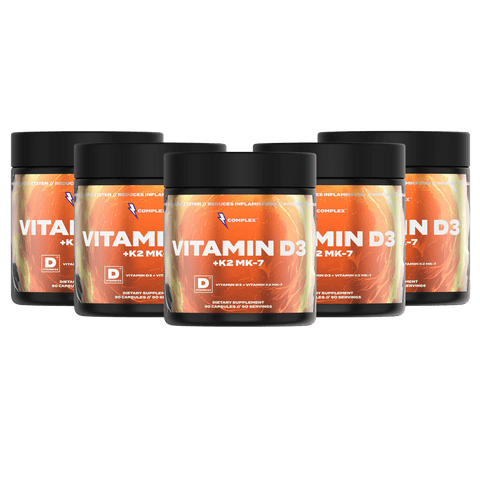5x Complex Vitamin D3+K2 MK-7