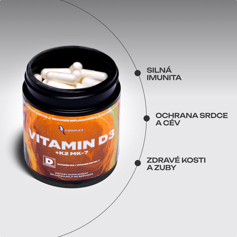 Complex Vitamin D3+K2 MK-7